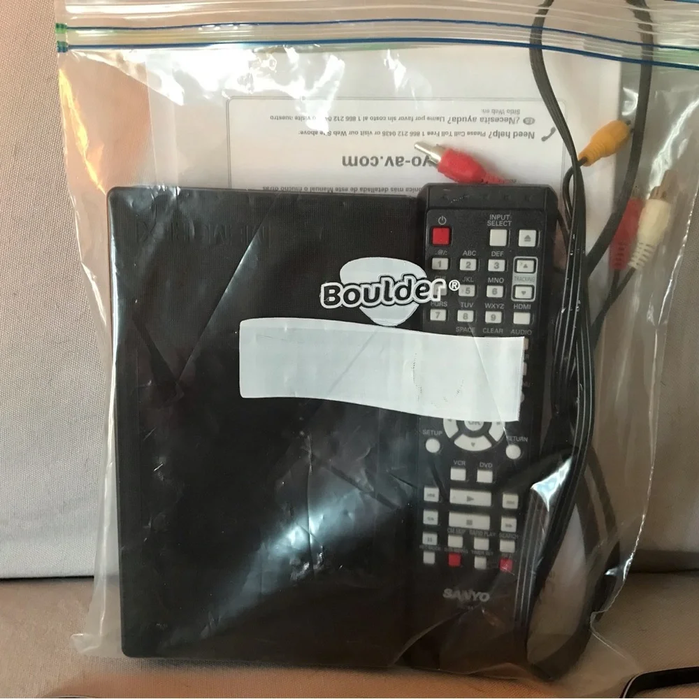Sanyo VHS to DVD Recorder